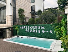 新興家用別墅無邊際泳池還帶水療SPA按摩，感受過沒?[戴高樂泳池設(shè)備]